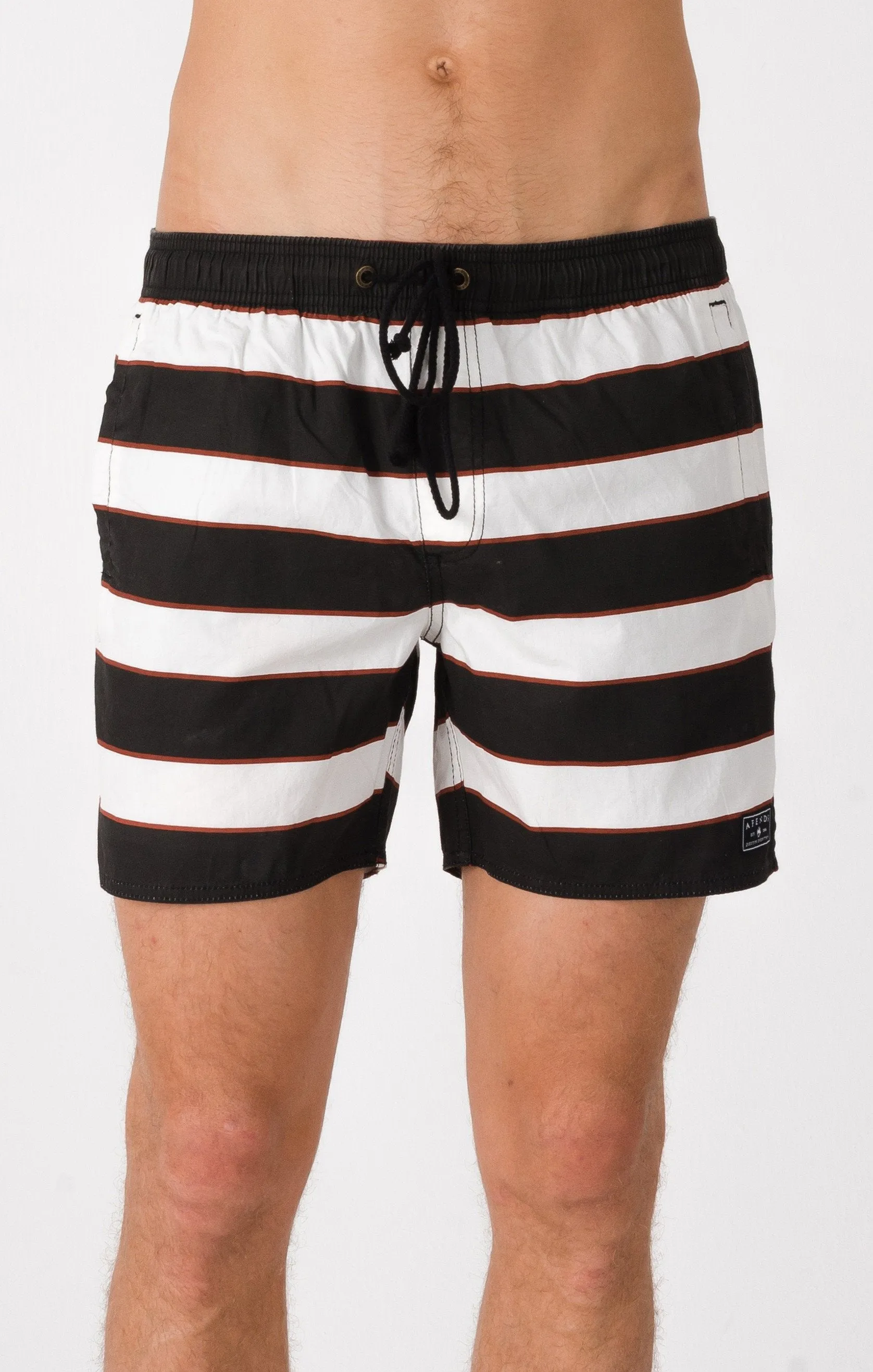 Afends Mens Baywatch - Queensbury - Swim Shorts