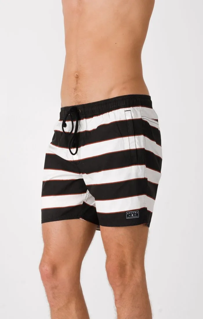 Afends Mens Baywatch - Queensbury - Swim Shorts