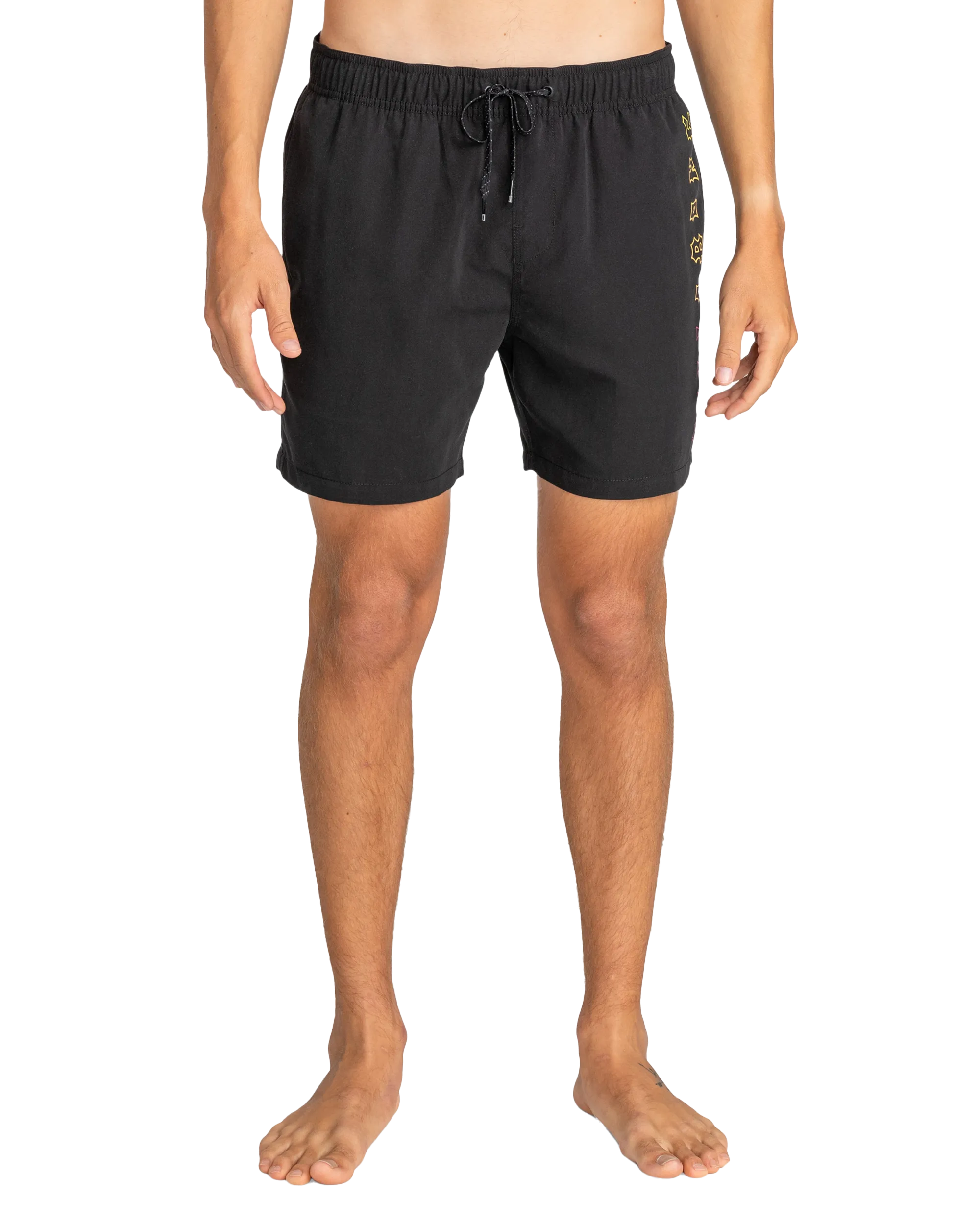 All Day Heritage Volley Shorts in Black