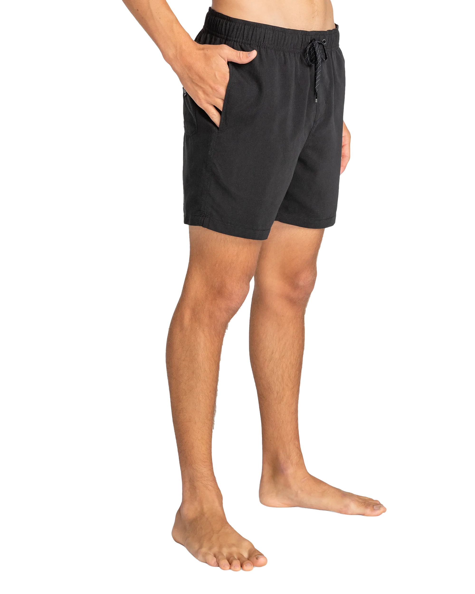 All Day Heritage Volley Shorts in Black