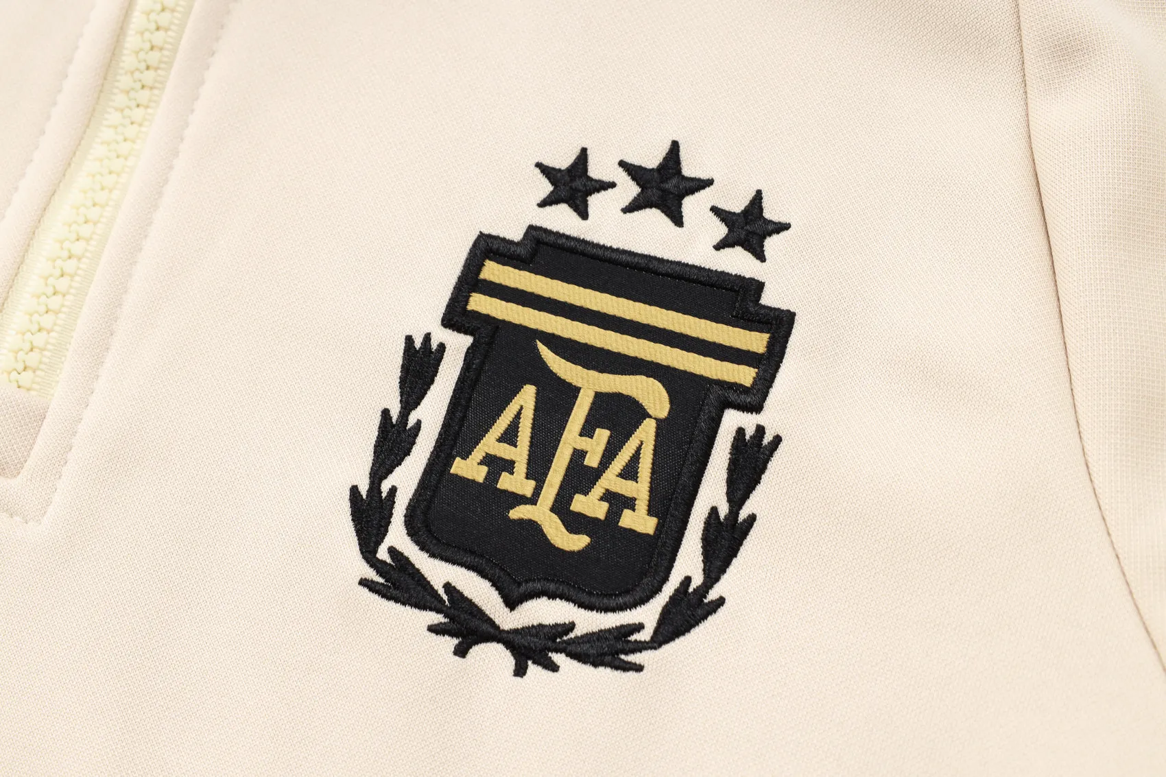 Argentina 2024 Black and Beige Tracksuit