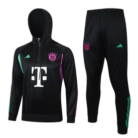 Bayern Munich Black Tracksuit