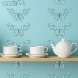 Beautiful Butterfly Stencil