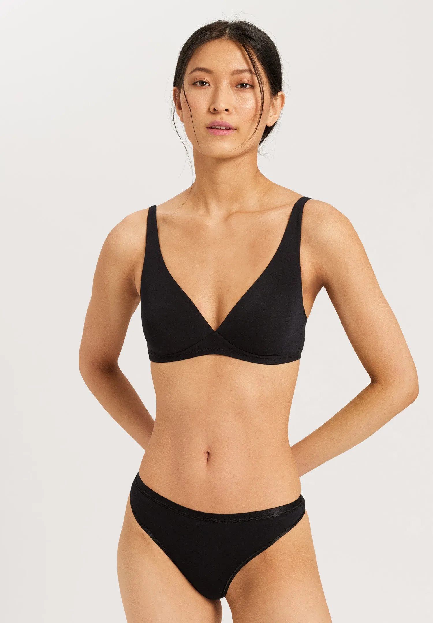 Cotton Sensation Soft Cup Bra | Black 71387-019