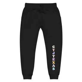 CYJ Texas Unisex Fleece Sweatpants - Pastel