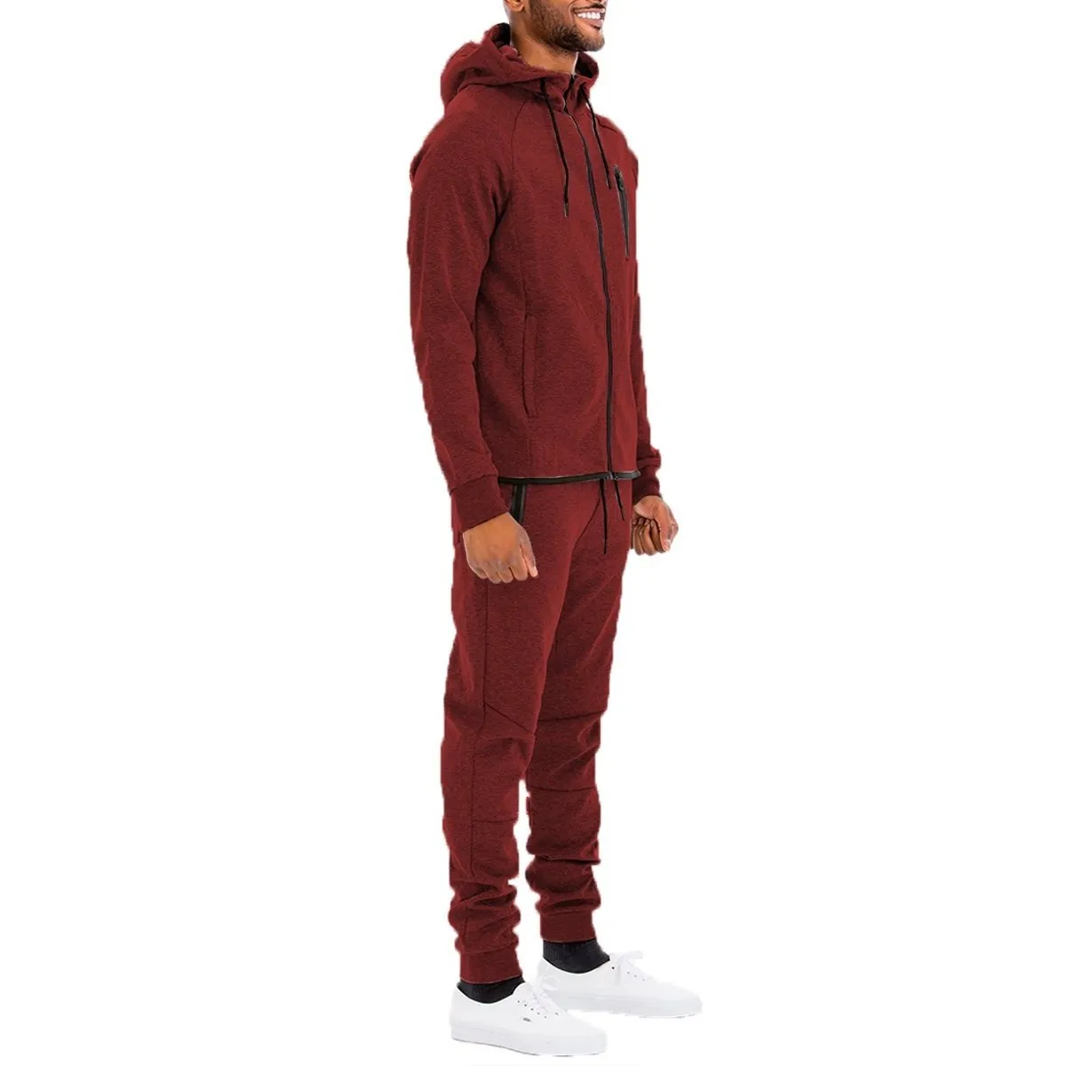 Dark Red Dynamic Sweat Set