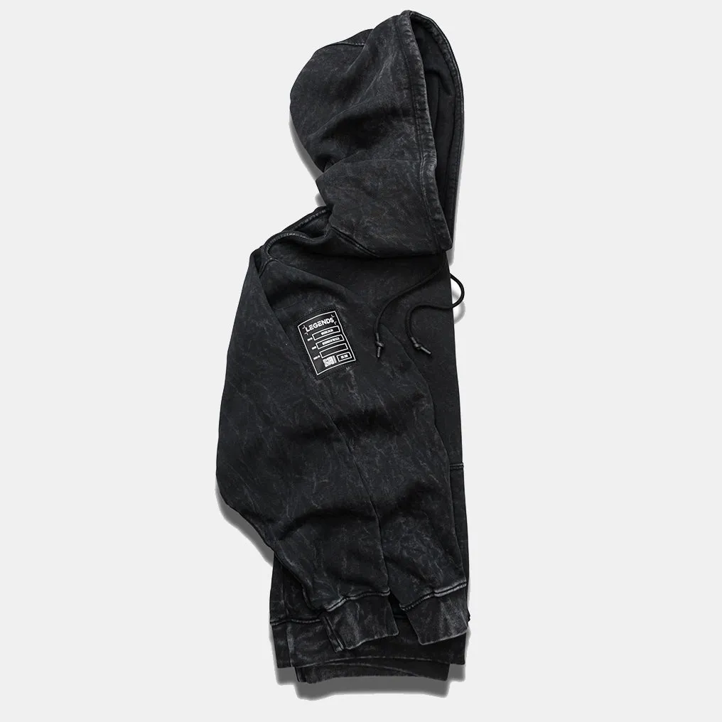 FairFax Hoodie Washed Black