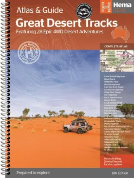 Hema Maps Great Desert Tracks Atlas and Guide