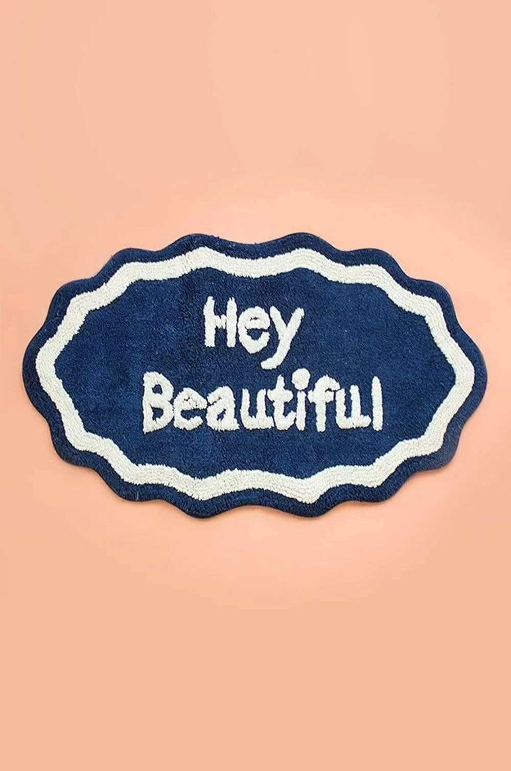 Hey Beautiful Bathmat