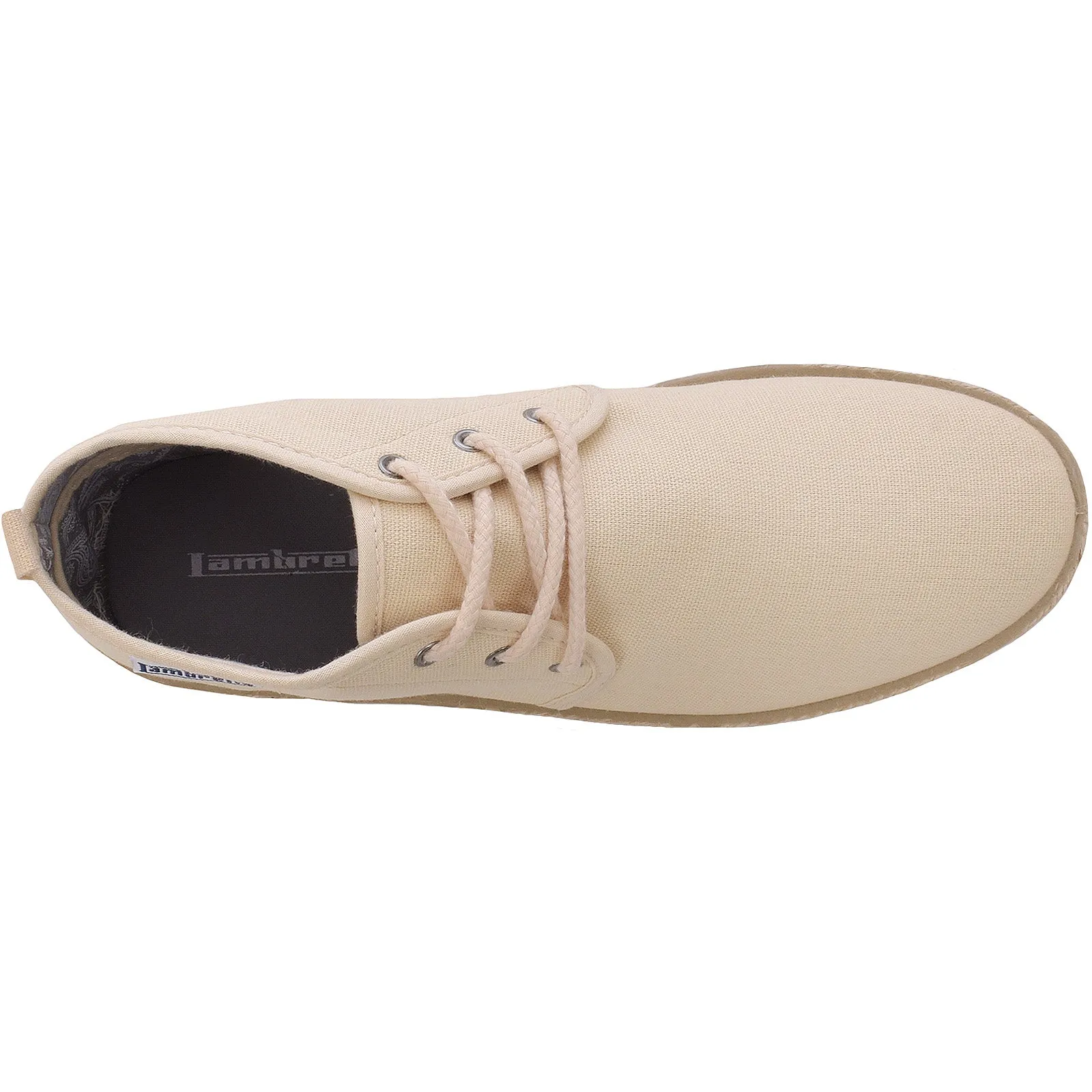 Lambretta Mens Gobi Chukka Desert Boots - Stone