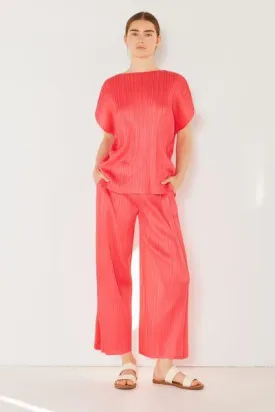 Marina West Pleated Wide-Leg Pants