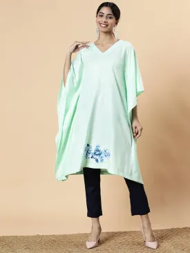 Mint Rayon LongKurta - NeeliChulbuli