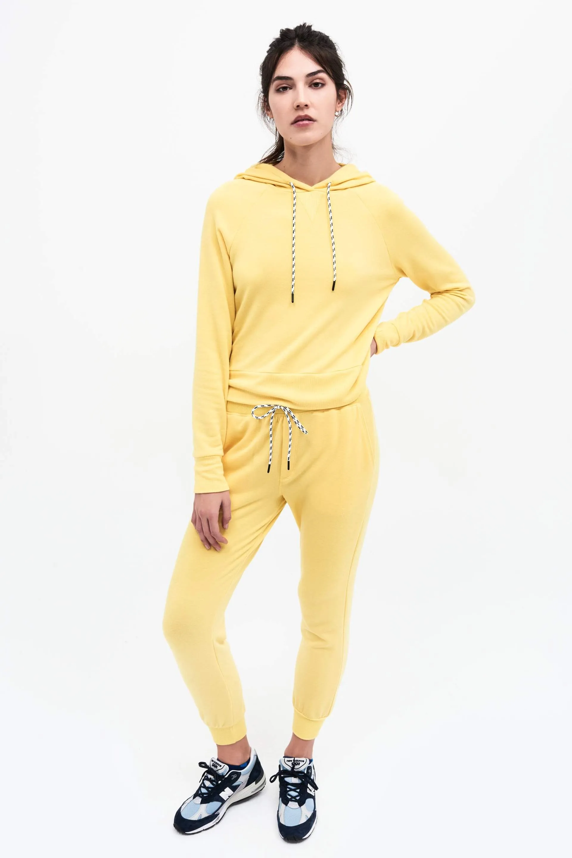 Norma Fleece Sweatshirt, Sunshine