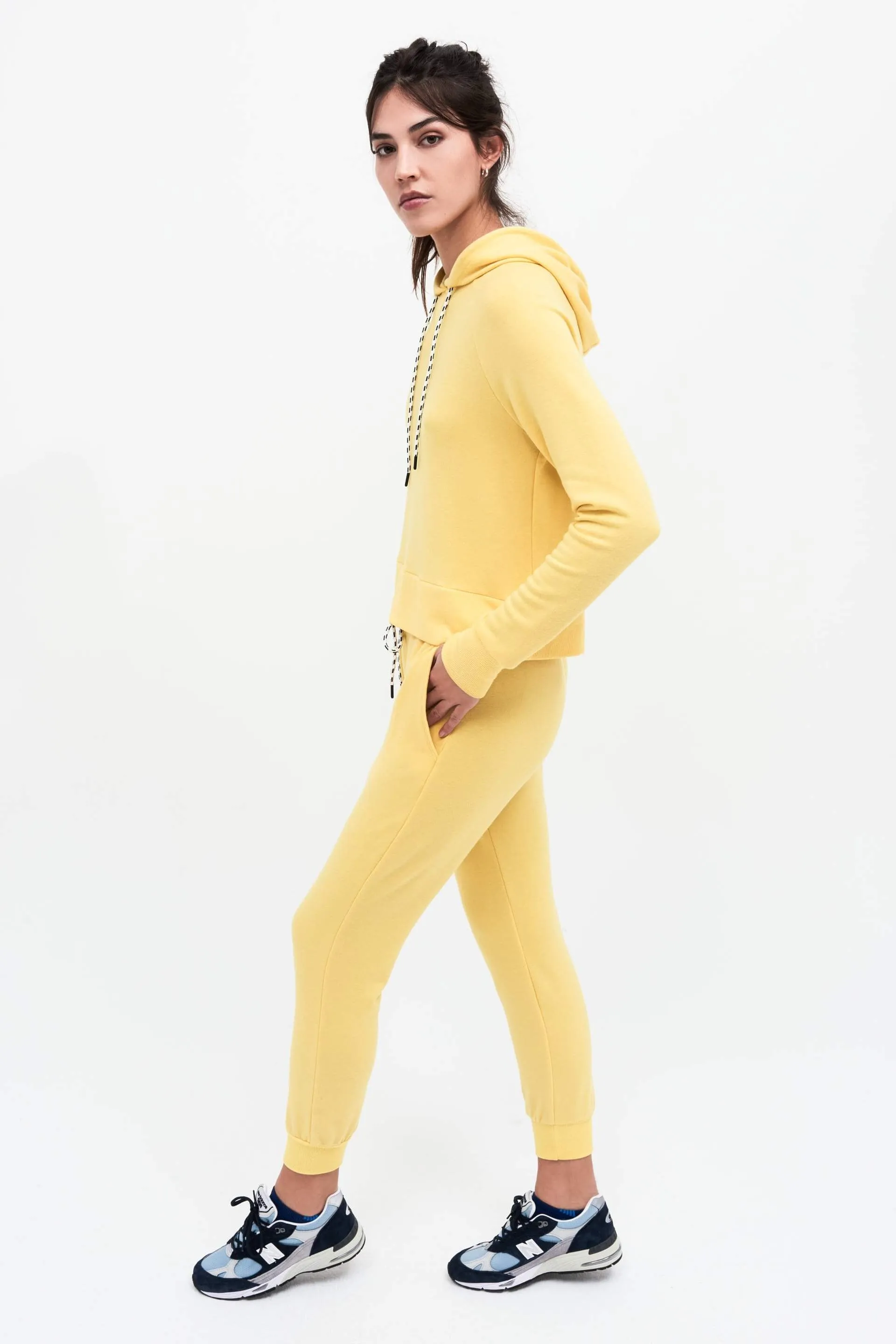 Norma Fleece Sweatshirt, Sunshine