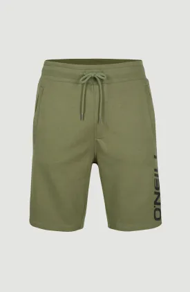 O'Neill Logo Sweatshorts | Deep Lichen Green