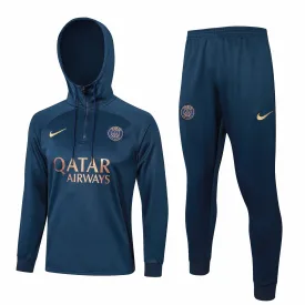 Paris Saint Germain Dark Blue and Gold Tracksuit