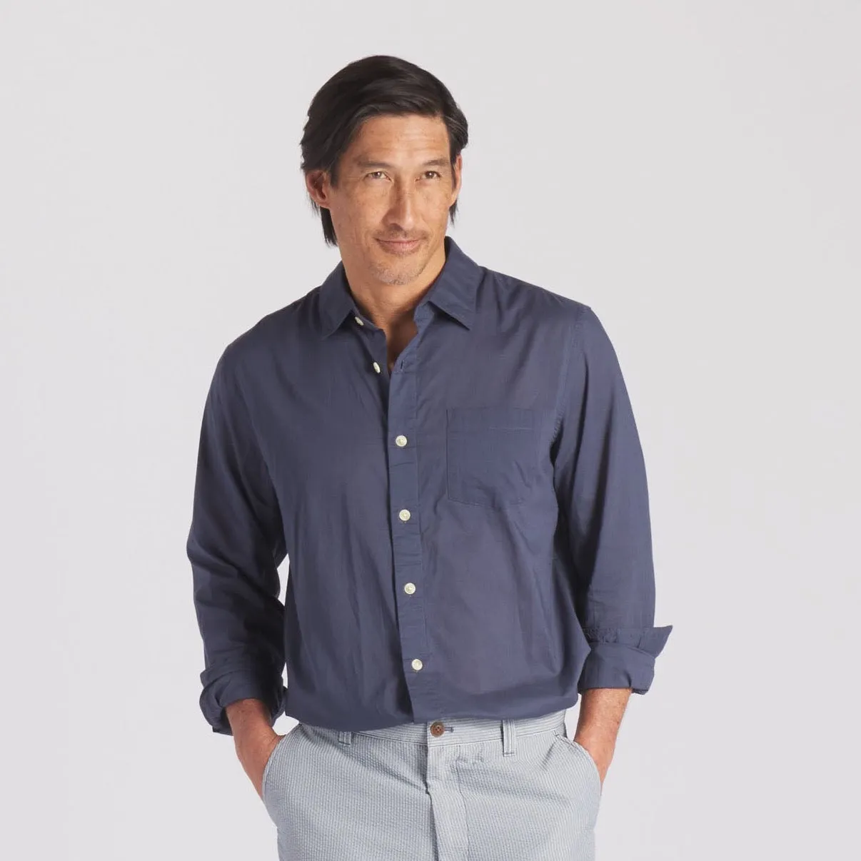 Portofino Featherweight Poplin Shirt - Old Navy