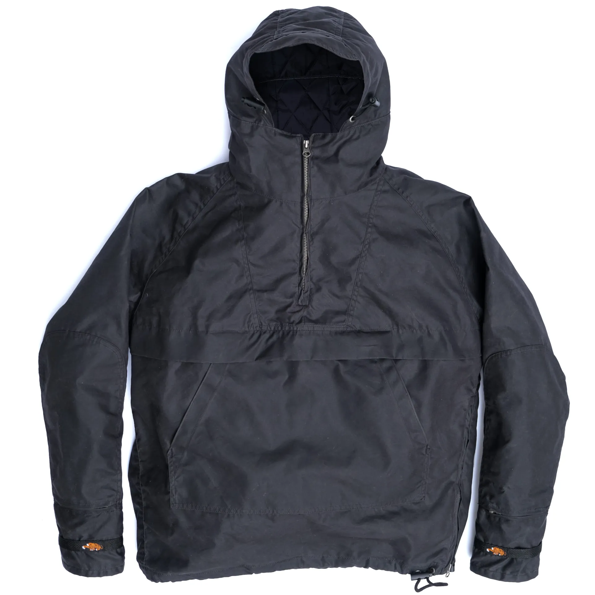 Quilted Mahwah Anorak - Black