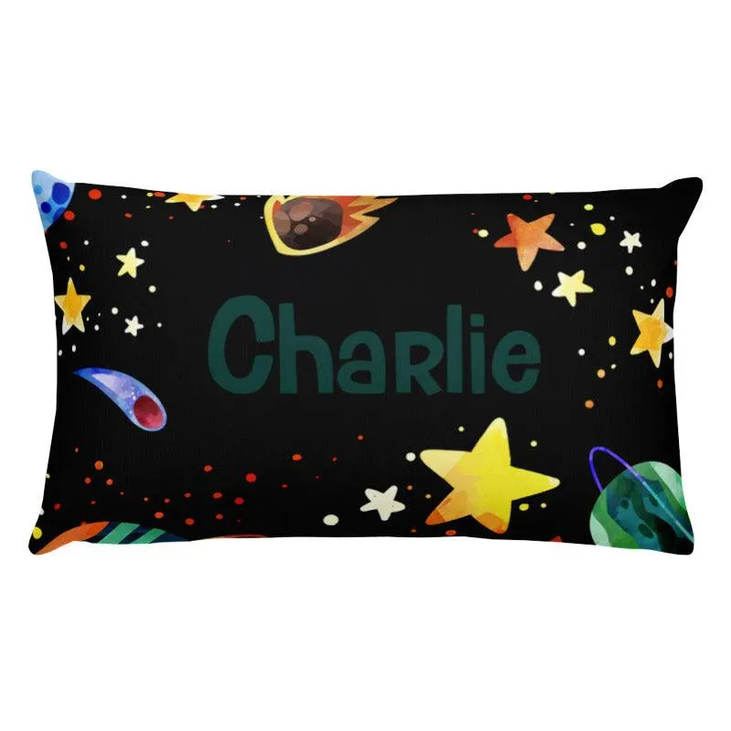 Rectangle Space Accent Pillow