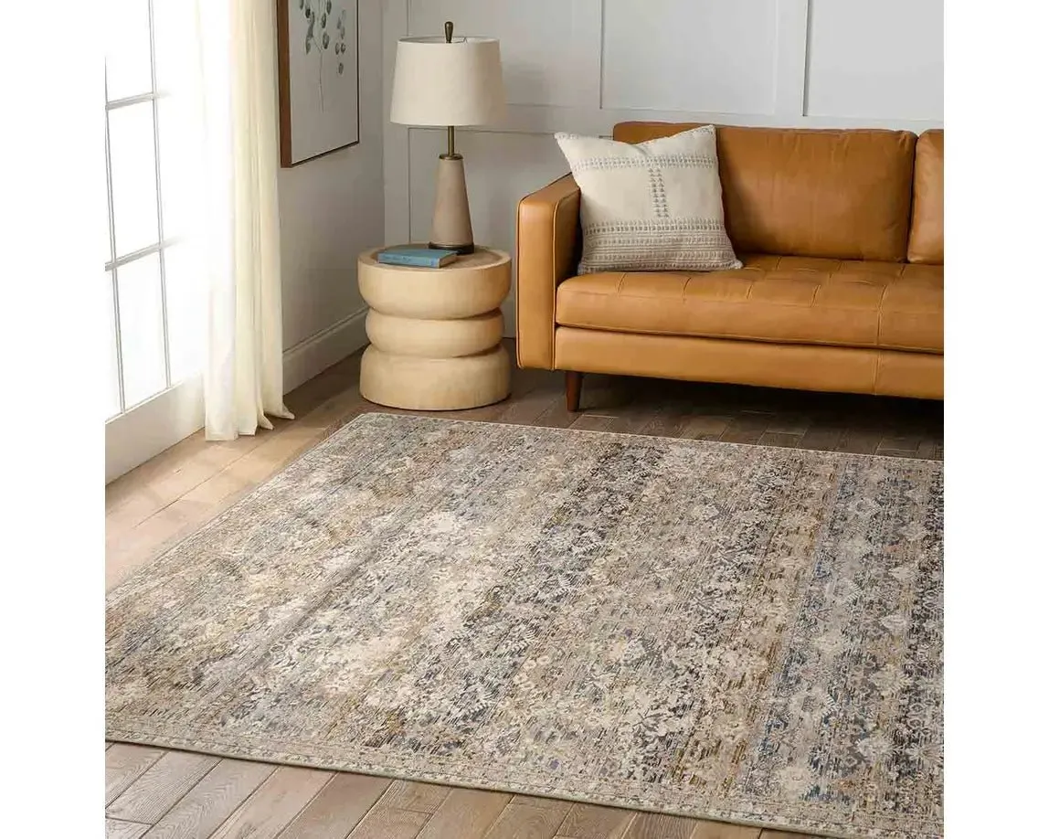 Valentia VLN22 Blue/Gold Rug